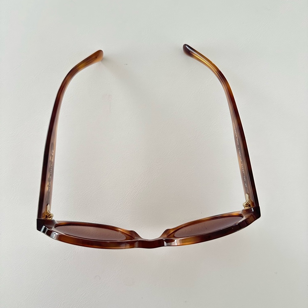 Chanel Tortoiseshell Round Oversized Sunglasses W… - image 4